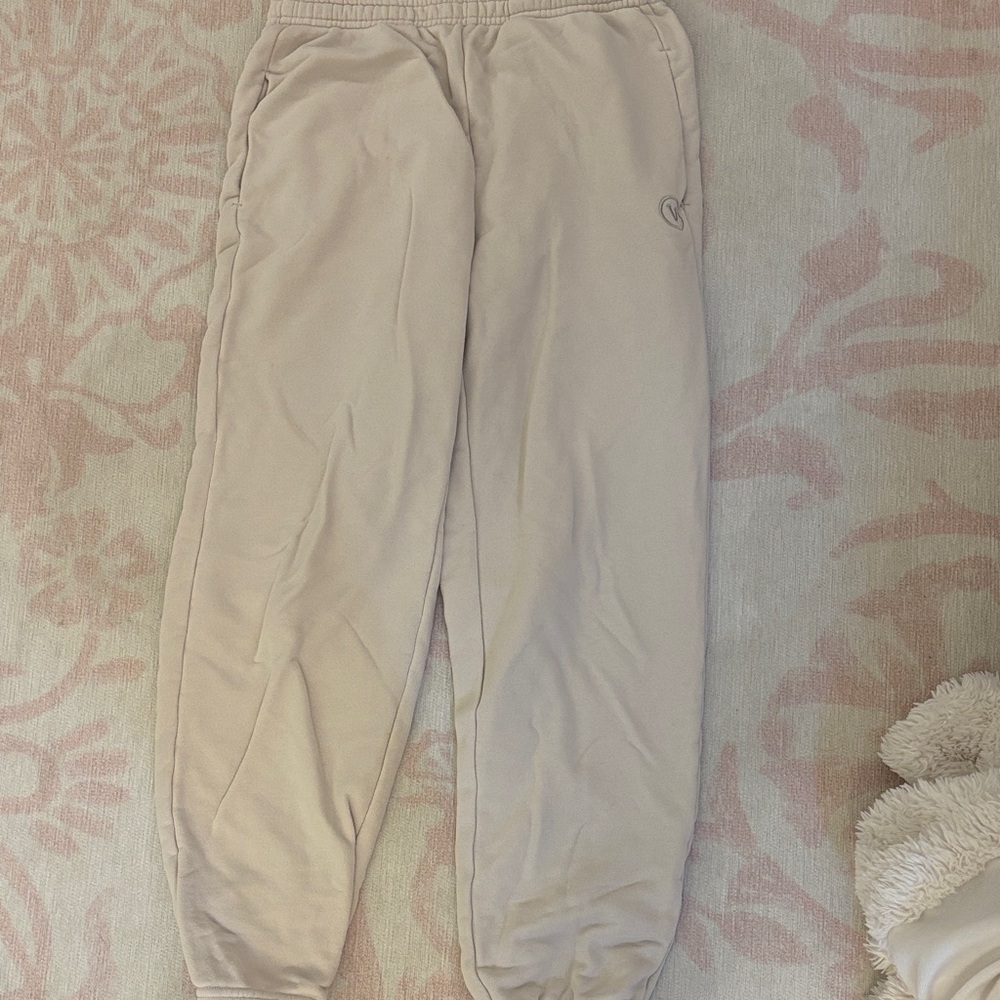 Vuori Kids Light Beige Joggers